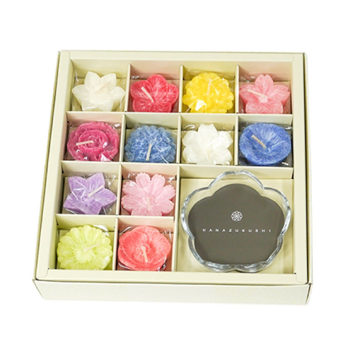 カメヤマ フローティングキャンドル 花づくしギフトセット