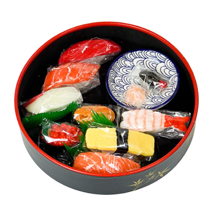 カメヤマ 好物キャンドル 寿司づくしキャンドルギフトセット